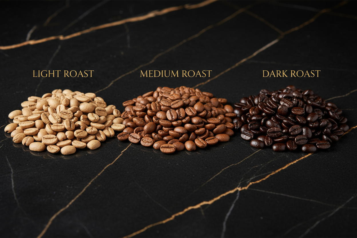 Light, Medium, and Dark Roast Coffee: Complete Guide to Roast Levels