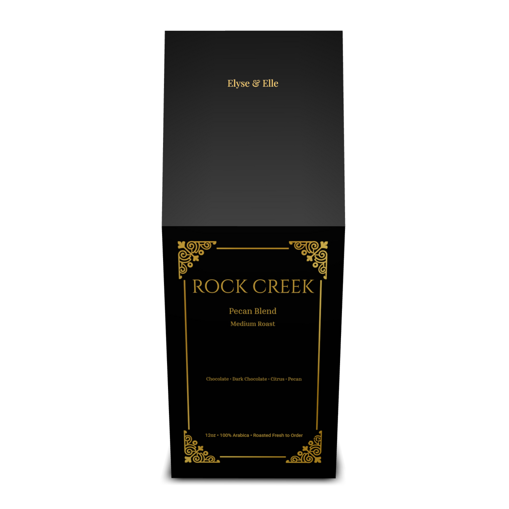 Rock Creek Four-Country Blend Coffee | Medium Roast | Toffee Chocolate Citrus | 12oz