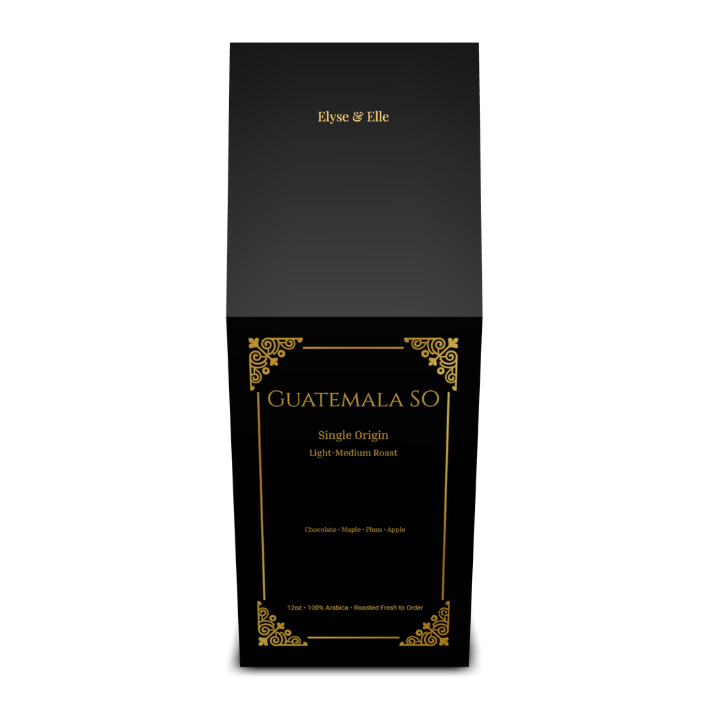 Guatemala Single Origin Coffee | Light-Medium Roast | Chocolate Maple | 12oz
