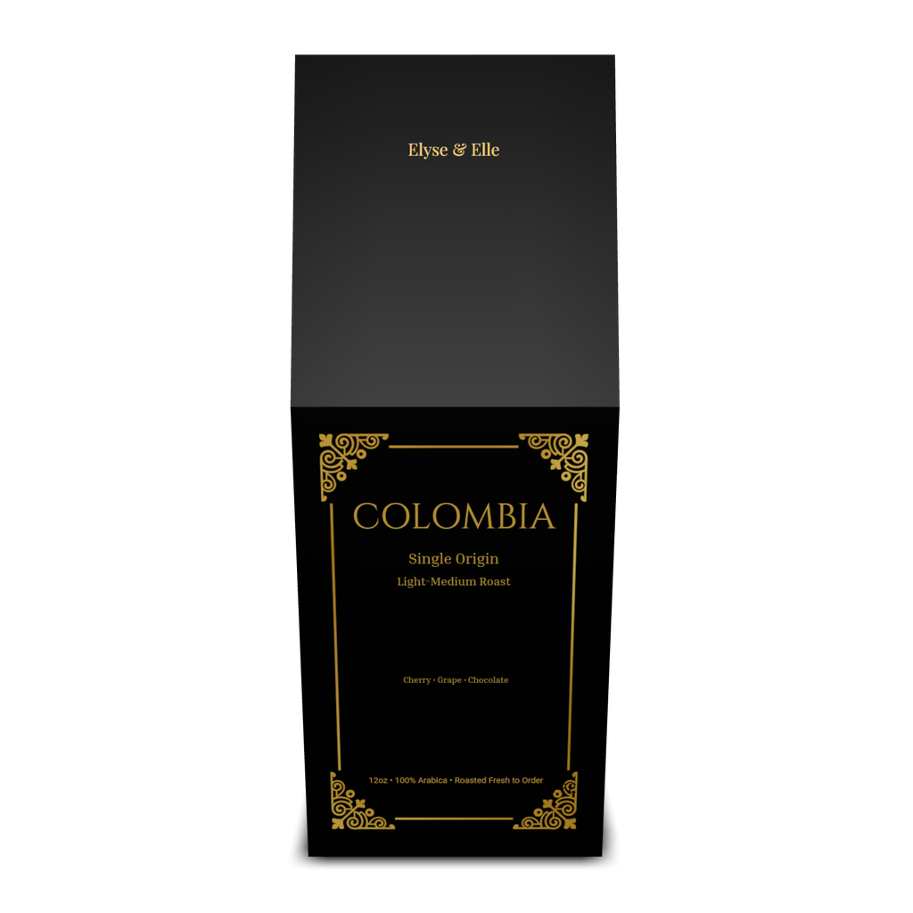 Colombia Single Origin Coffee | Light-Medium Roast | Cherry Chocolate | 12oz
