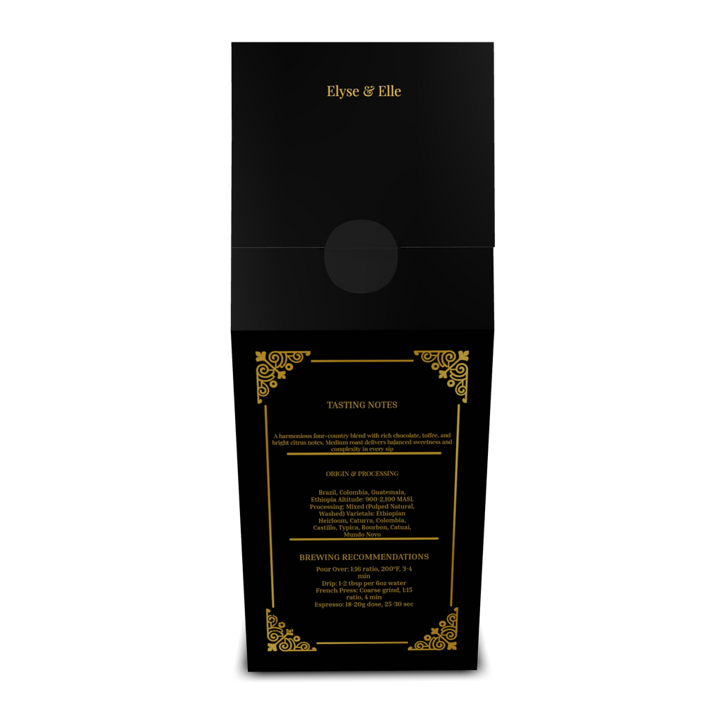 Rock Creek Four-Country Blend Coffee | Medium Roast | Toffee Chocolate Citrus | 12oz