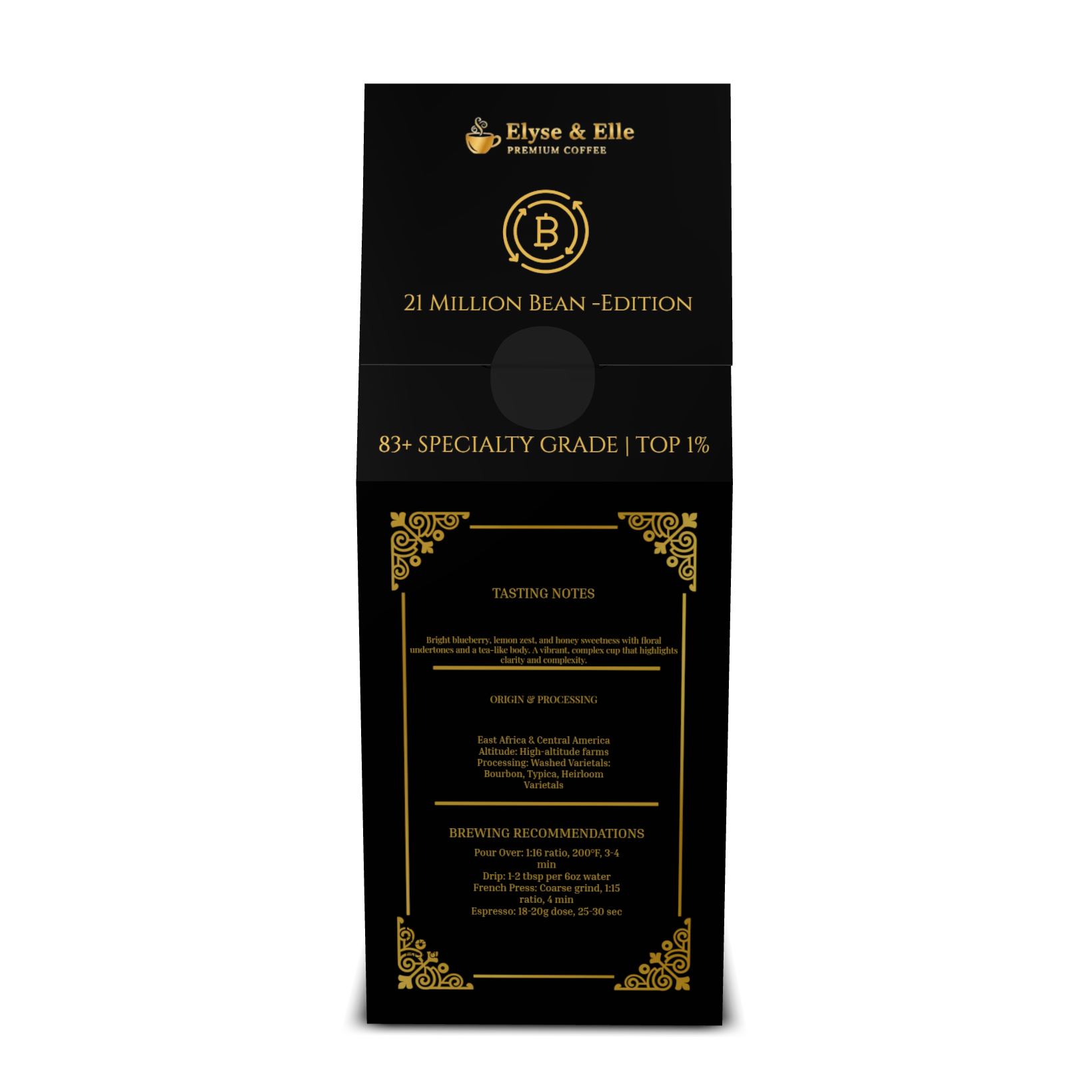 Satoshi's Brew - 21 Million Bean Edition | Premium Bitcoin Light Roast Coffee
